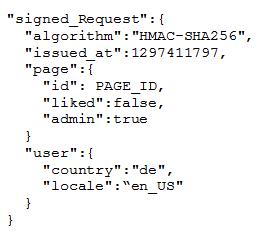 signed_request Code-Beispiel