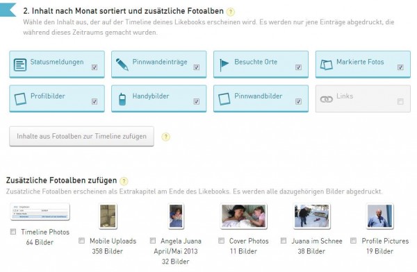 Auswahlprozedere bei likebook