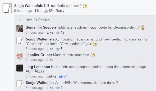 Reaktionen auf den Beitrag bei amazon.de