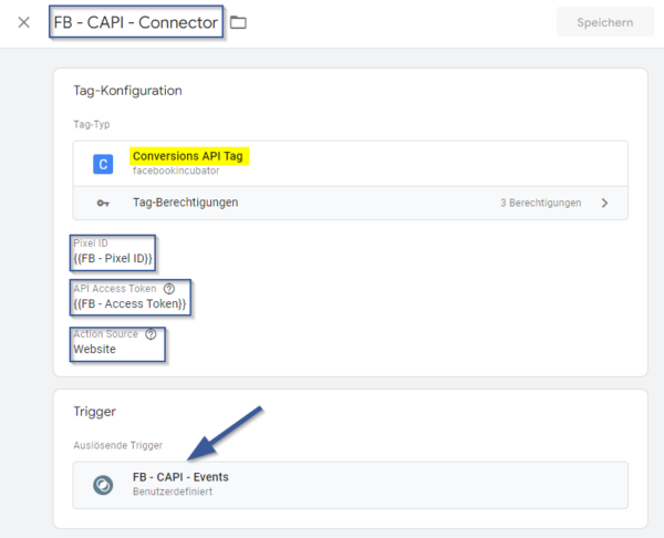 Conversions API Tag im serverseitigen Google Tag Manager konfigurieren
